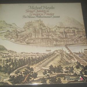 Michael Haydn String Quintets Vienna Philharmonia Quintet ‎ Decca SDD 340 LP EX