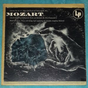 Mozart Concertos Nos. 24 / 26 Szell Casadesus Columbia ML 4901 6 Eye LP