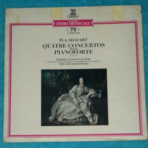 Mozart – Four Concertos For Pianoforte Veyron-Lacroix Ristenpart Erato LP