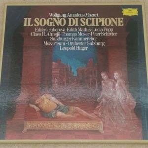 Mozart –  Il Sogno Di Scipione  Leopold Hager  DGG 2740 218  3 LP Box EX