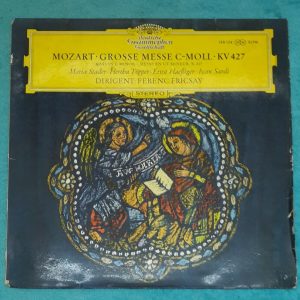 Mozart – Mass in C Minor Ferenc Fricsay   DGG 138 124 Germany LP