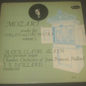 Mozart Organ Works : Marie-Claire Alain / Paillard  Westminster  XWN 19091 LP