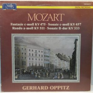 Mozart – Piano Sonatas KV 457 KV 333 Fantasie KV 475 Rondo KV 511 Gerhard Oppitz