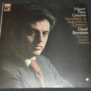 Mozart Piano concertos no. 6  / 26 HMV EMI  ASD 3032 LP EX