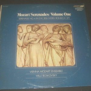 Mozart  Serenade No. 4 / Rondo Boskovsky Berger Staar London STS 15077 LP 1968