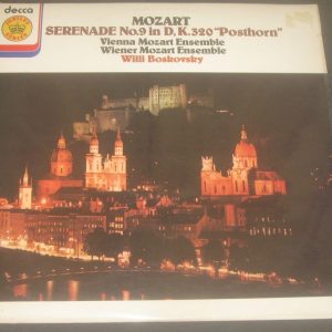 Mozart Serenade No  9  Boskovsky / Holler ‎Decca ‎ JB 34 LP EX