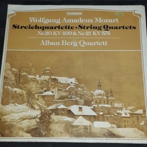 Mozart  String Quartets No 20 & 21 Alban Berg Quartett Telefunken 6.41999 LP EX