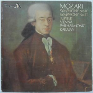 Mozart – Symphony No. 40 / No. 41 Jupiter LP Vienna Philharmonic Karajan SDD 361