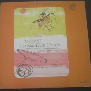 Mozart – The Four Horn Concerti Linder / Swarowsky Vanguard SRV-173 lp 1965