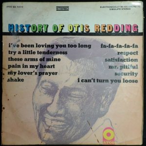 OTIS REDDING – History Of Otis Redding LP ATLANTIC 42010 Israel Press funk soul