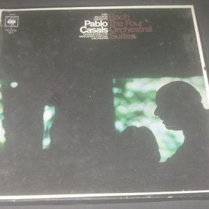 Pablo Casals – bach The Four Orchestral Suites CBS 72517/8 2 LP Box