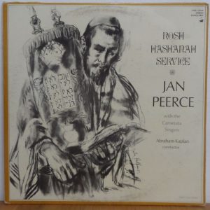 ROSH HASHANA SERVICE – Jan Peerce with Camerata Singers LP Jewish Chazanuth rare