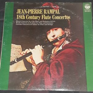 Rampal ‎-18th Century Flute Concertos Everest ‎3430 LP Mozart Benda Corrette