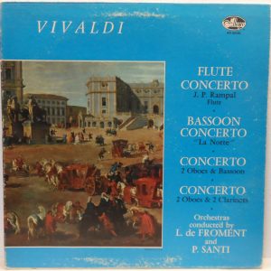 Rampal / Bianchi / Froment / Santi – Vivaldi – Flute & Bassoon Concertos ALLEGRO