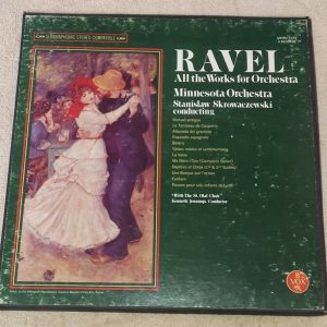 Ravel ‎– All the Works for Orchestra Skrowaczewski Vox QSVBX 5133 4 LP Box