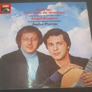 Rodrigo Concierto de Aranjuez  	Romero – Guitar / Previn HMV EMI 1 C 06302921 LP