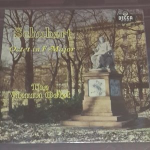 Schubert Octet In F Major  Vienna Octet  Decca LXT 5455 England lp EX