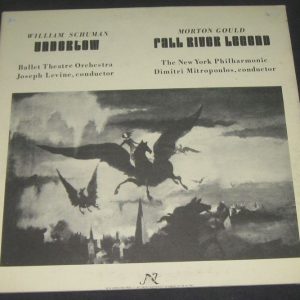 Schuman / Gould / Levine / Mitropoulos – New World Records NW-253 lp EX RARE
