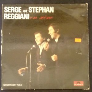 Serge Reggiani Et Stephan Reggiani En Scène  Polydor ‎– 2473 048 LP