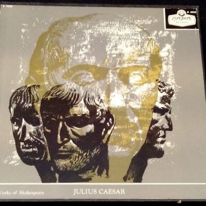 Shakespeare – Julius Caesar  Marlowe Dramatic Society London  A-4334 3 LP Box EX