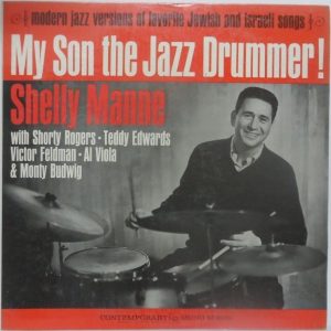 Shelly Manne – My Son The Jazz Drummer LP ORIGINAL MONO 1963 M3609 Shorty Rogers