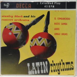 Stanley Black And His Concert Orchestra – Latin Rhythms 7″ EP Space Age Samba