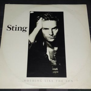 Sting – Nothing Like the Sun A&M SP 6402 2 LP Israeli lp Israel
