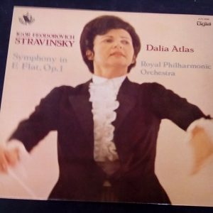 Stravinsky Symphony in E flat / Dalia Atlas ATD 8306 lp EX