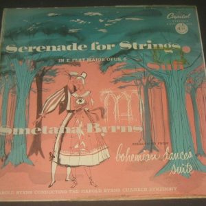 Suk Serenade for strings  Smetana-Byrns  Bohemian dances Capitol P-8174 LP