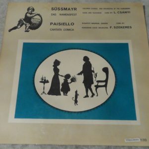Sussmayr – Das Namenfest Paisiello – Cantata Comica  Qualiton ‎SLPX 11313 lp EX