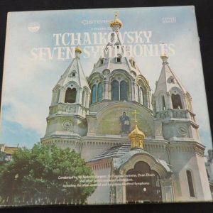 Tchaikovsky – 7 Symphonies Sargent , Goossens , Dixon Everest 3341/7 7 LP Box EX