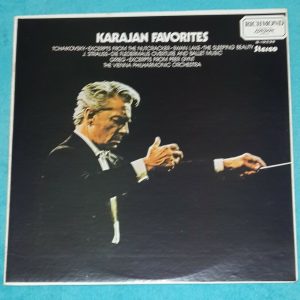 Tchaikovsky Strauss Grieg ‎– Karajan Favorites London Records B-19239 LP EX