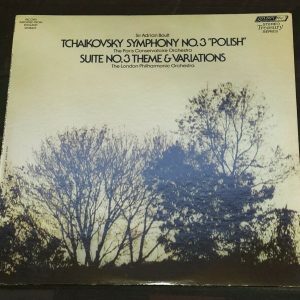 Tchaikovsky Symphony No. 3  / Theme & Variations Boult London STS 15237 lp EX