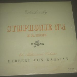Tchaikovsky  Symphony No. 4    Karajan  COLUMBIA 33 FCX 274 LP