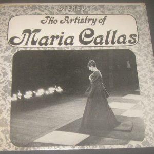 The Artistry Of Maria Callas Santini / Votto   Everest 3169 LP
