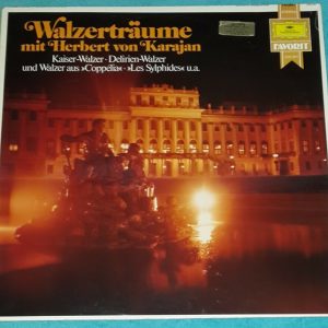 The Magic Of The Waltz  Karajan   DGG 2535607 LP  Germany EX