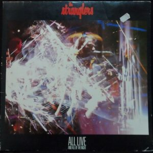 The Stranglers – All Live And All Of The Night LP 1988 Israel press gatefold cov