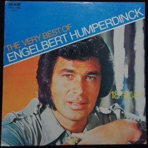 The Very Best Of ENGELBERT HUMPERDINCK LP Rare Israel Israeli press MAM EMC 3160