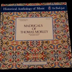 Thomas Morley Madrigals  Vanguard ‎ HM 4 SD LP EX