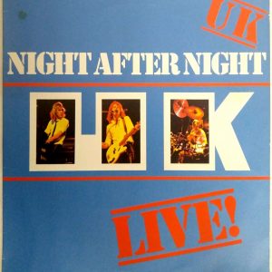 UK – Night After Night LP 1979 Prog Rock Polydor 2302 096 Holland Pressing