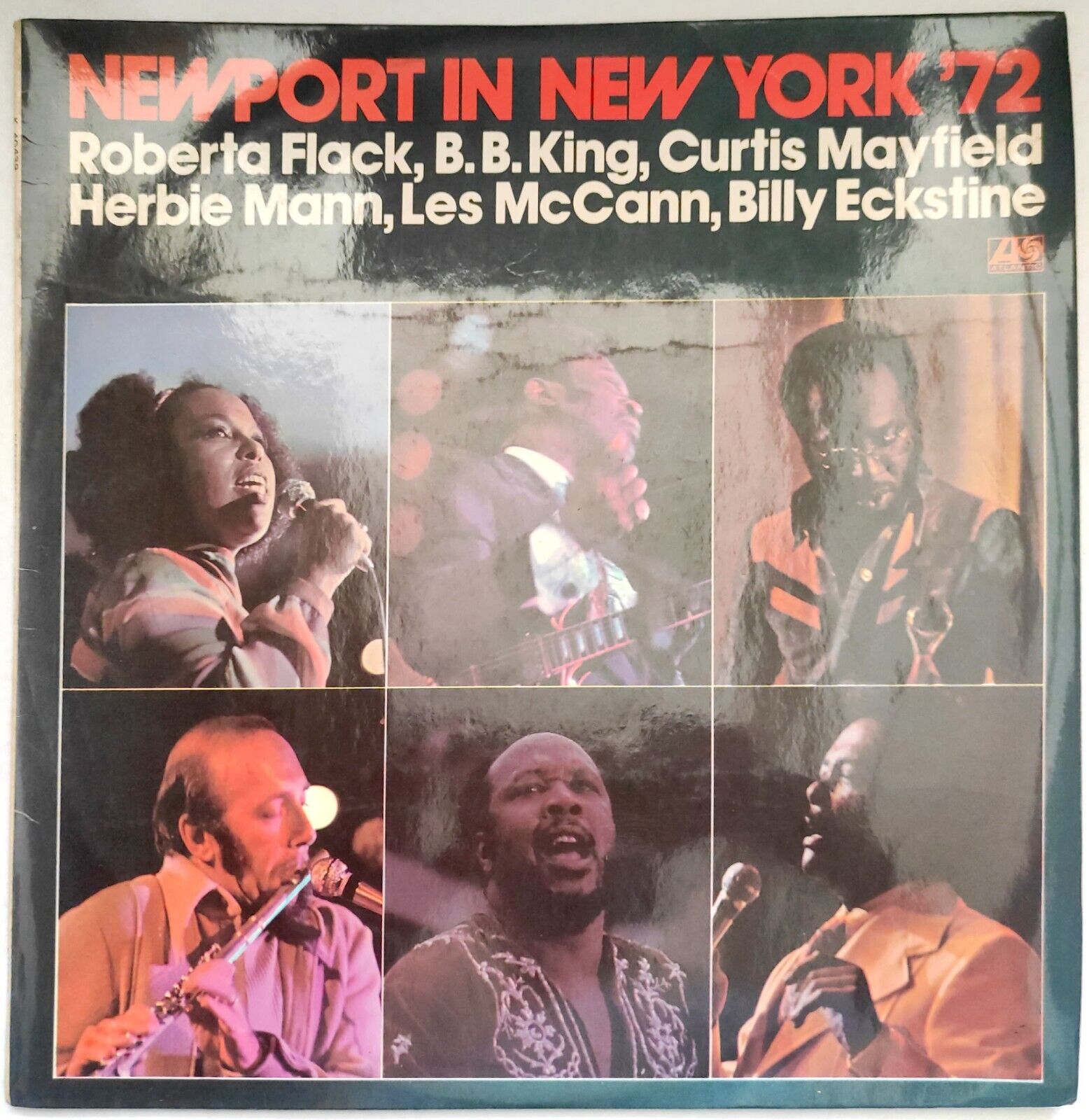 Various – Newport In New York ’72 LP 12" Israel Pressing Roberta Flack B.B. King