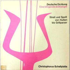 Various – Streit Und Spott Von Hutten Bis Grilllparzer 10″ LP Germany Spoken