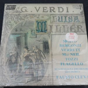 Verdi ‎– Luisa Miller Cleva RCA ‎VLS 45147 3 lp Box  Half Speed Mastering Mint
