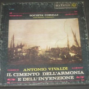 Vivaldi / Aldo Redditi  Il Cimento Dell’Armonia E Dell’Invenzione 3 LP Box ED1