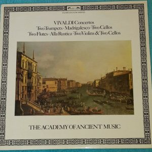 Vivaldi – Concertos Two Trumpets , Madrigalesco, Two Cellos Hogwood DSLO 544 LP