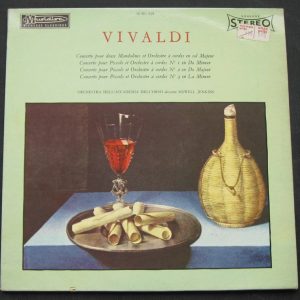Vivaldi  Mandolin / Piccolo  Concertos . Newell Jenkins . Musidisc lp