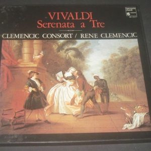 Vivaldi Serenata a Tre Clemencic / Consort Harmonia Mundi HM 1066/67 2 LP BOX