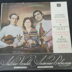 Vivaldi – Violin Concertos leonid & pavel kogan – elizaveta guilels Melodiya  lp