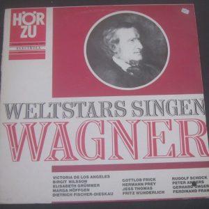 WAGNER – Nilsson / Grummer /  Hoffgen / Fischer-Dieskau Etc SHZE 154 lp EX
