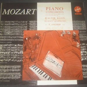 WALTER KLIEN Mozart Piano Concertos 14 / 16 VOX PL 11650 FRANCE 1960 lp EX